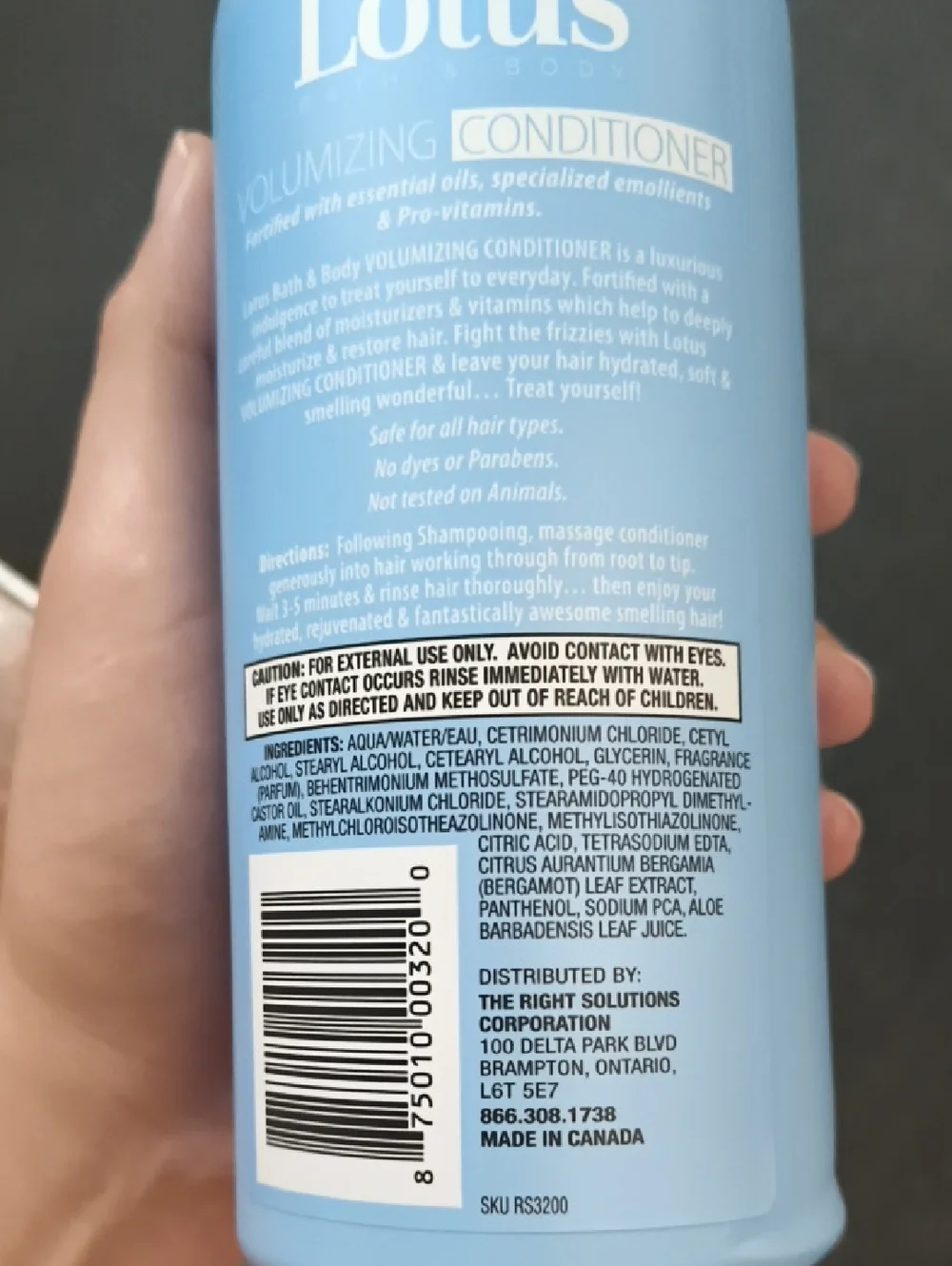 Lotus Shampoo X Conditioner